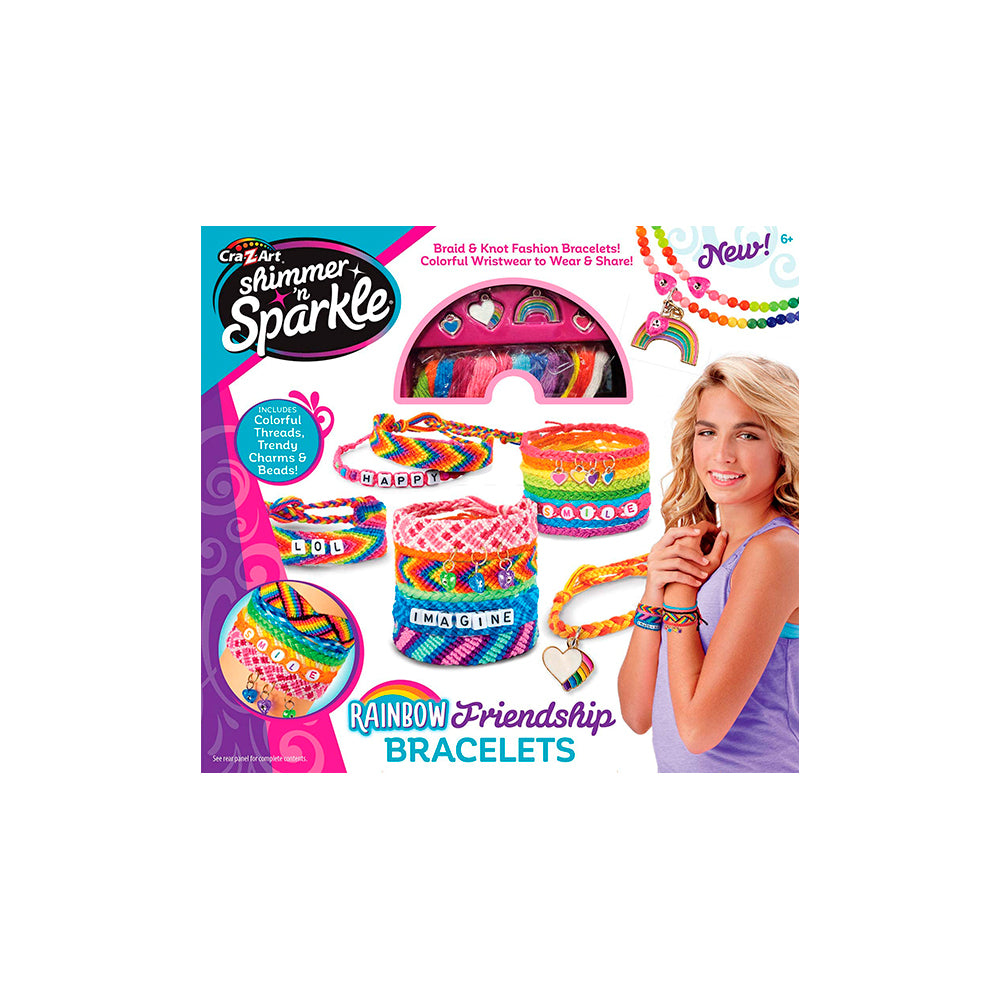 Rainbow Friendship Bracelets