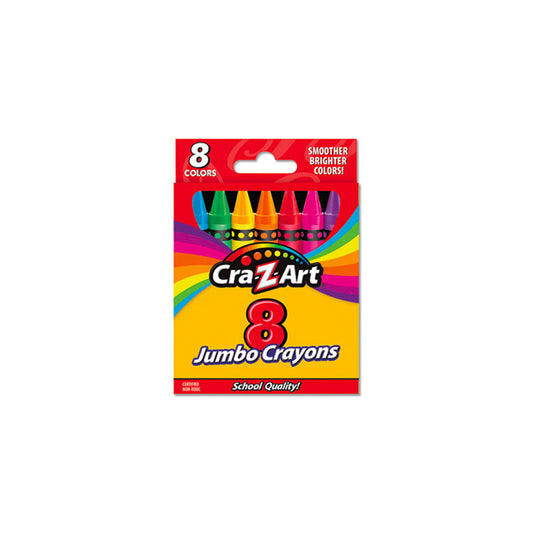 8ct Jumbo Crayons